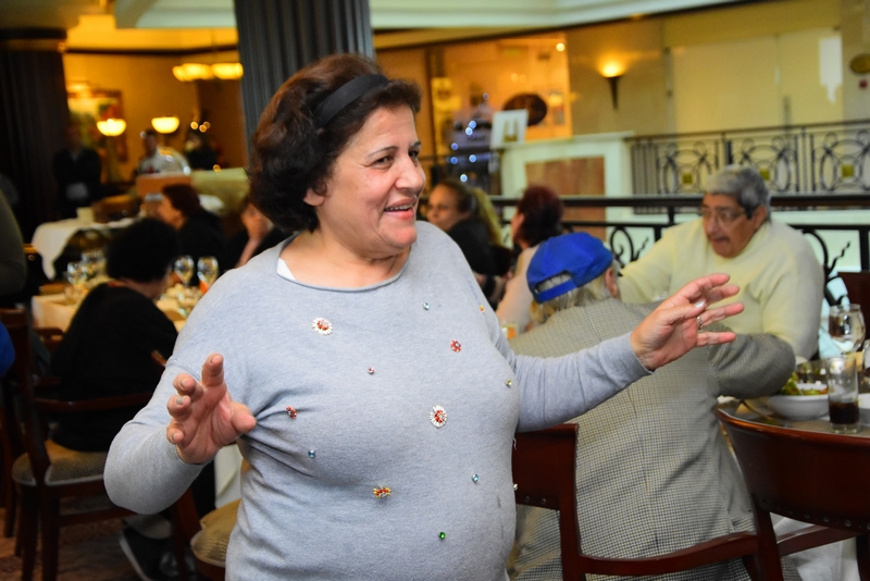 Hilton Beirut Metropolitan Palace's Christmas lunch for the elderly people